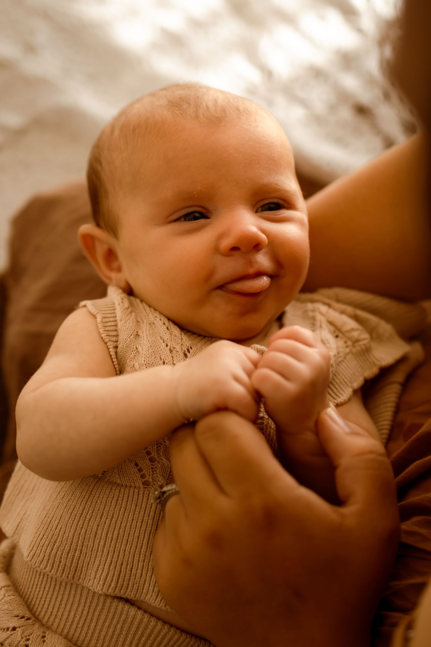 Cosy and warm newborn and milestone photography studio in Jervis Bay, capturing timeless, natural portraits of your growing family.