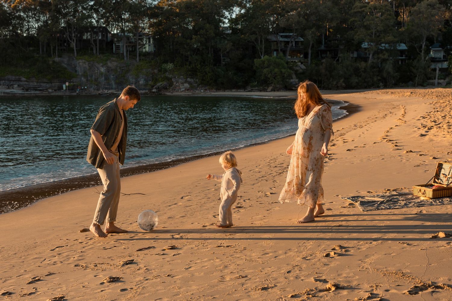 Authentic & Creative Photography in Jervis Bay capturing genuine connection against beautiful beach, bush and rainforest backdrops.