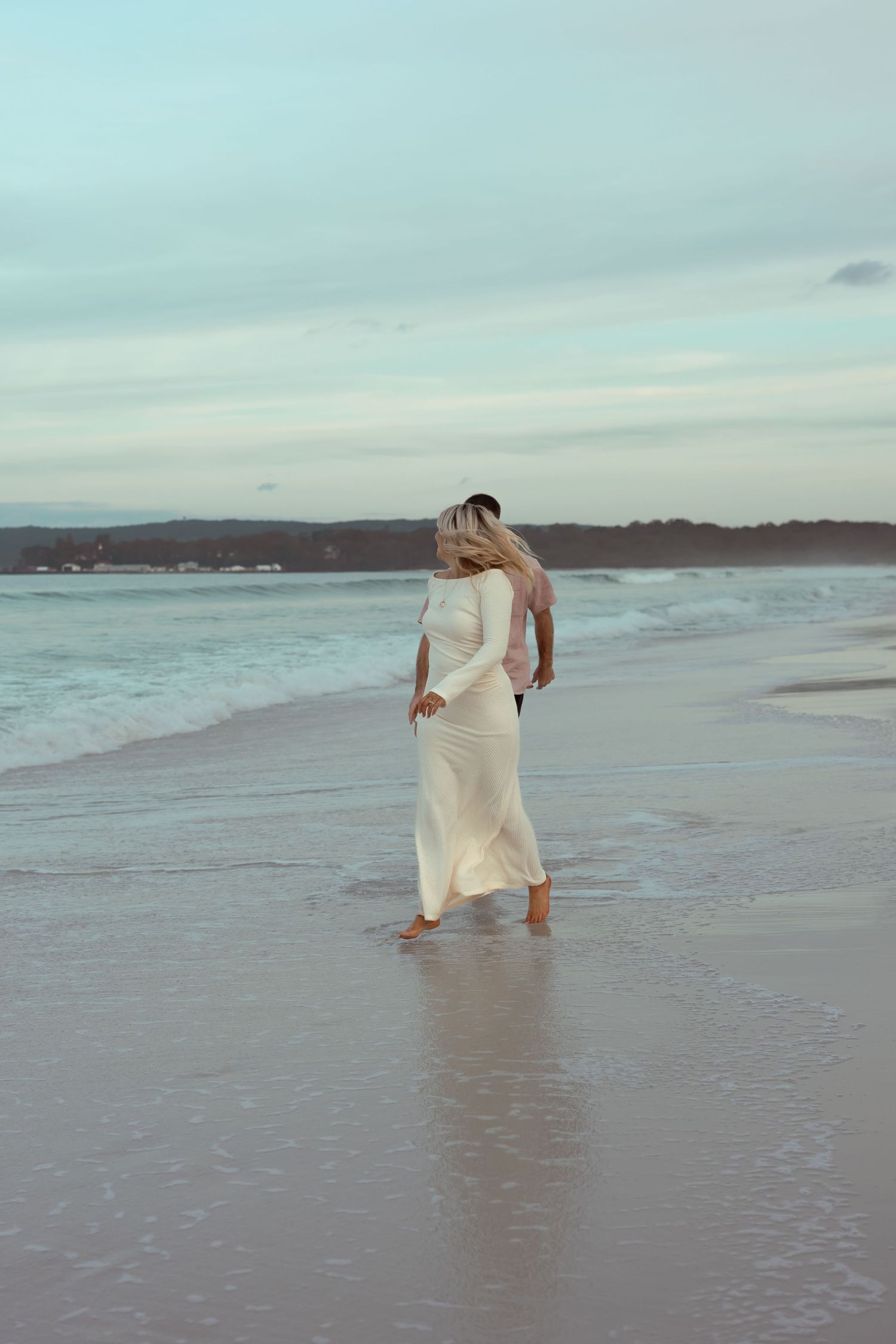 Authentic & Creative Photography in Jervis Bay capturing genuine connection against beautiful beach, bush and rainforest backdrops.