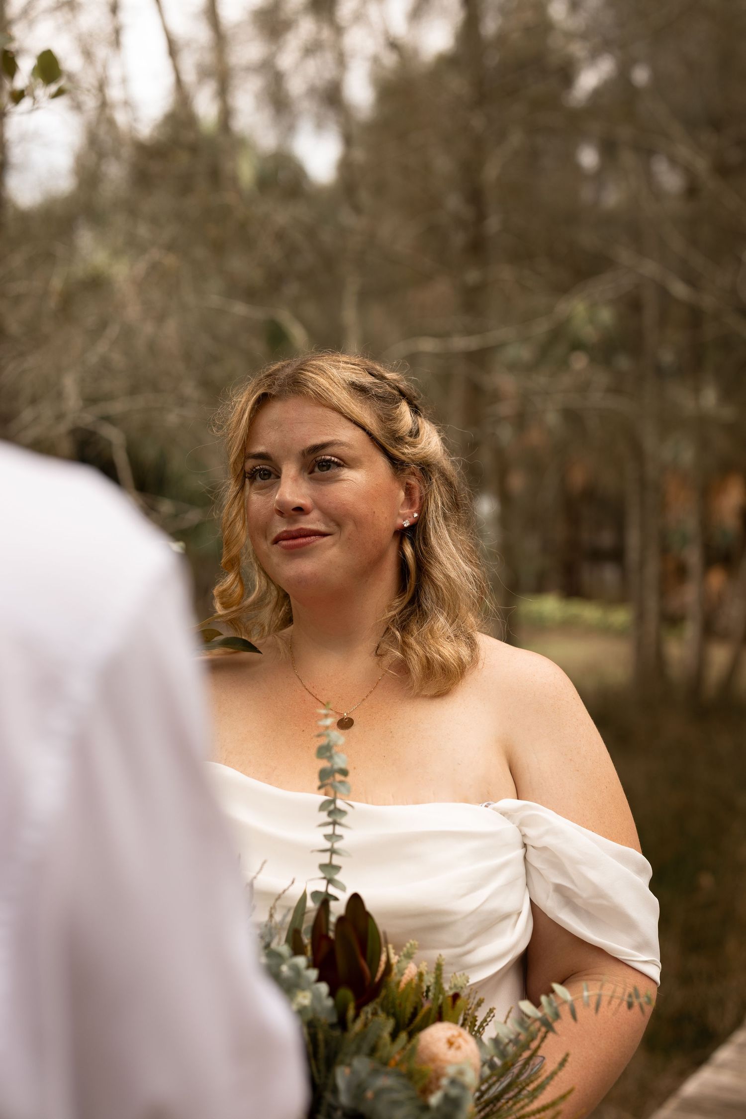 Authentic intimate wedding photography in Jervis Bay, capturing heartfelt moments against stunning beach, bush and coastal backdrops.