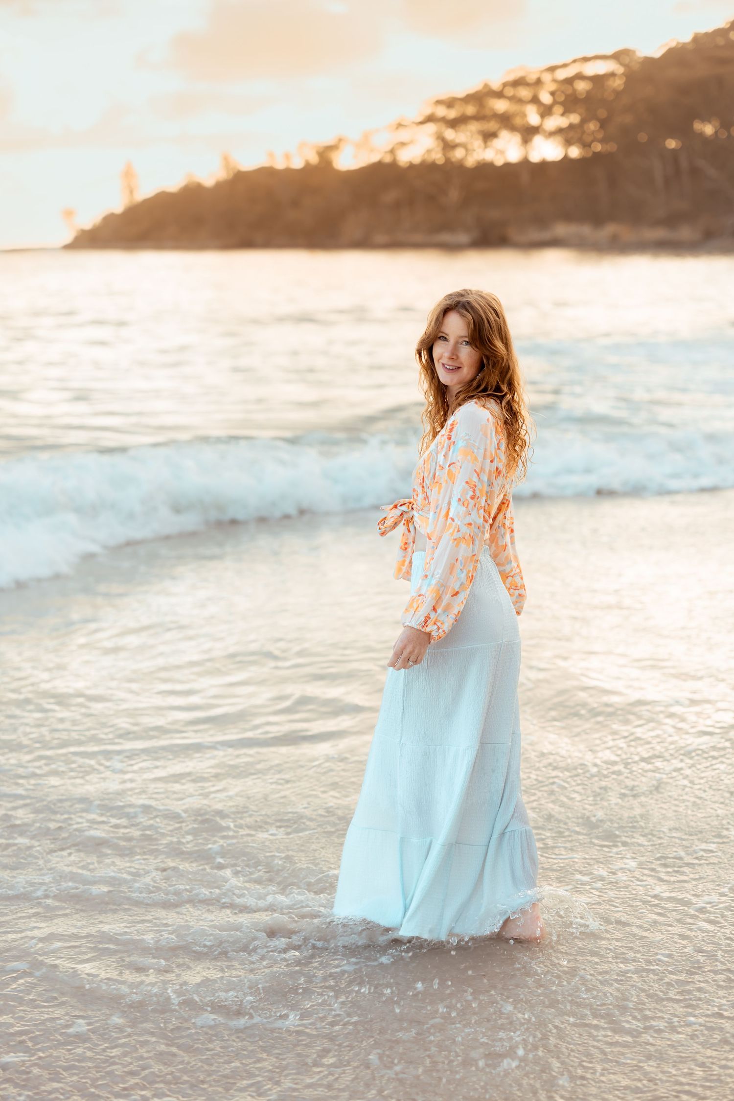Authentic & Creative Photography in Jervis Bay capturing genuine connection against beautiful beach, bush and rainforest backdrops.