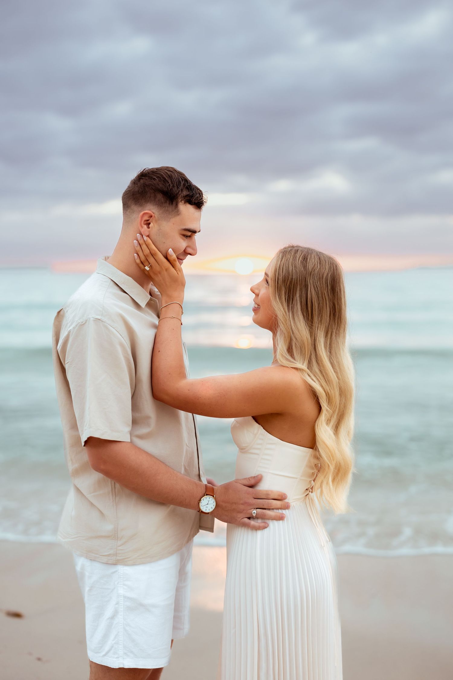Authentic & Creative Photography in Jervis Bay capturing genuine connection against beautiful beach, bush and rainforest backdrops.