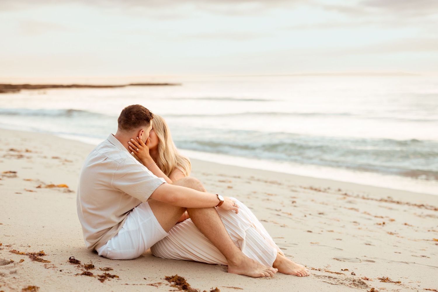 Authentic & Creative Photography in Jervis Bay capturing genuine connection against beautiful beach, bush and rainforest backdrops.