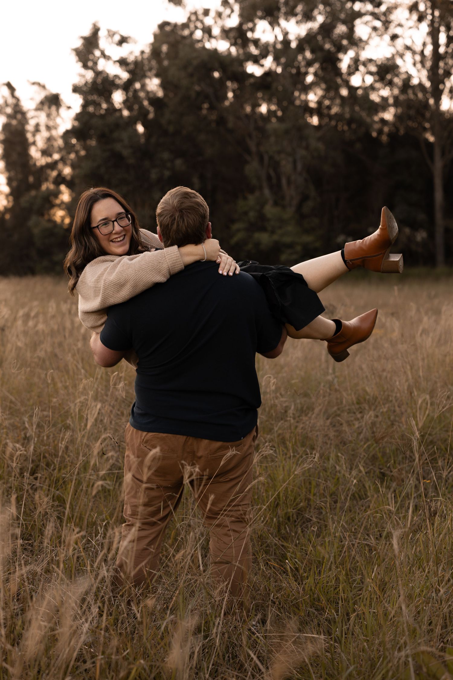 Authentic & Creative Photography in Jervis Bay capturing genuine connection against beautiful beach, bush and rainforest backdrops.