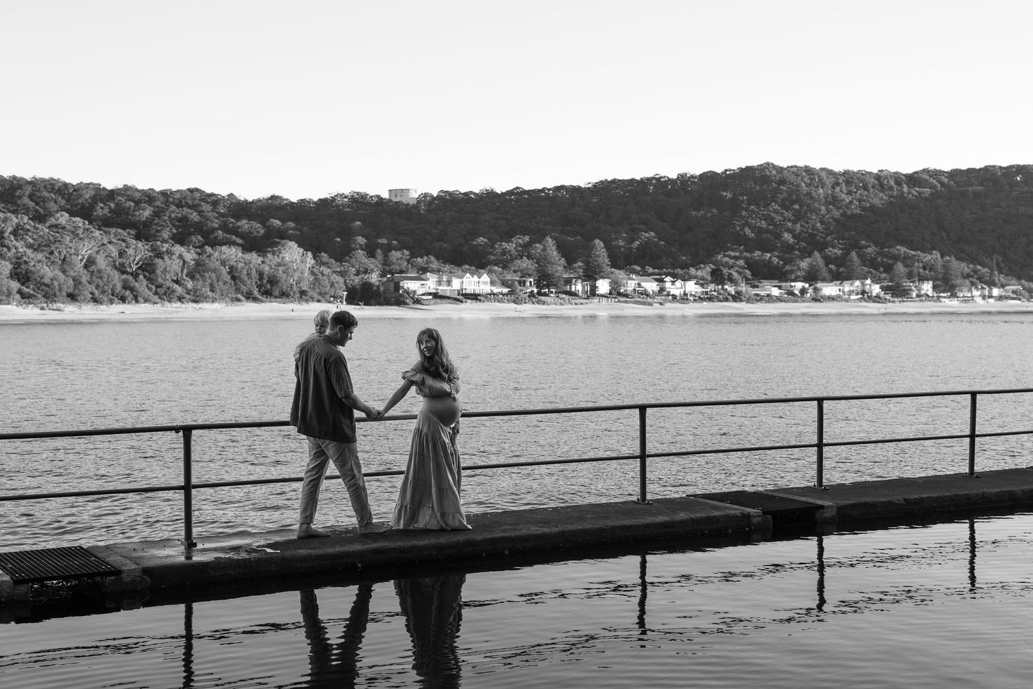 Authentic & Creative Photography in Jervis Bay capturing genuine connection against beautiful beach, bush and rainforest backdrops.