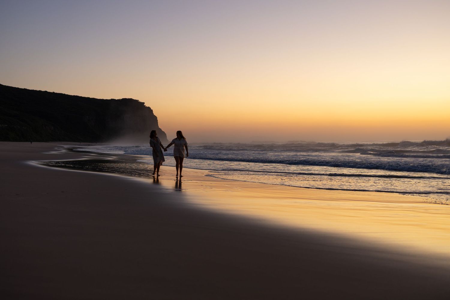 Authentic & Creative Photography in Jervis Bay capturing genuine connection against beautiful beach, bush and rainforest backdrops.