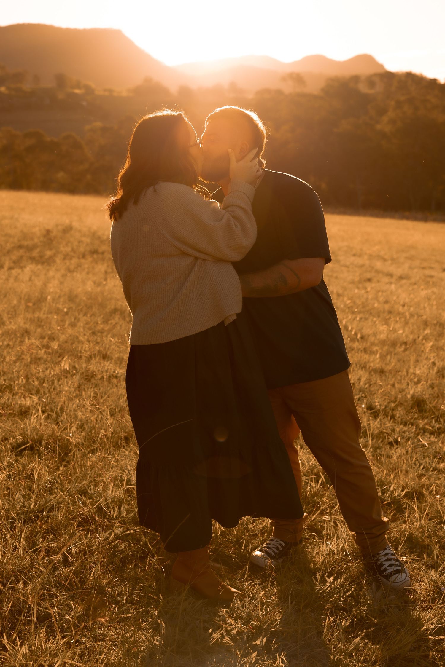 Authentic & Creative Photography in Jervis Bay capturing genuine connection against beautiful beach, bush and rainforest backdrops.