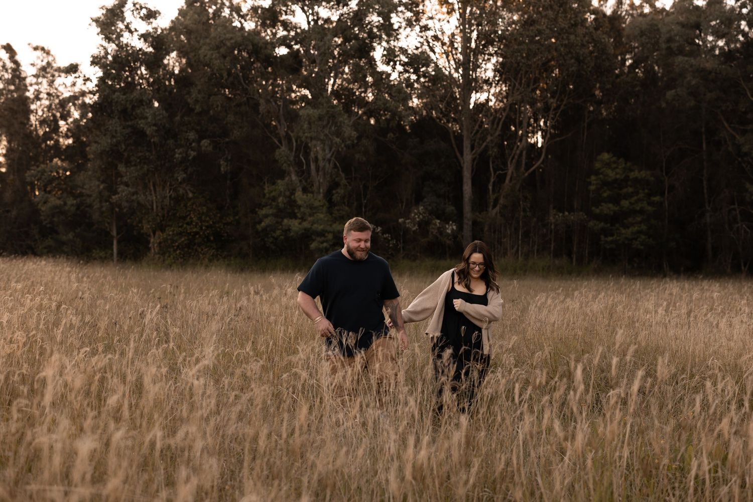 Authentic & Creative Photography in Jervis Bay capturing genuine connection against beautiful beach, bush and rainforest backdrops.