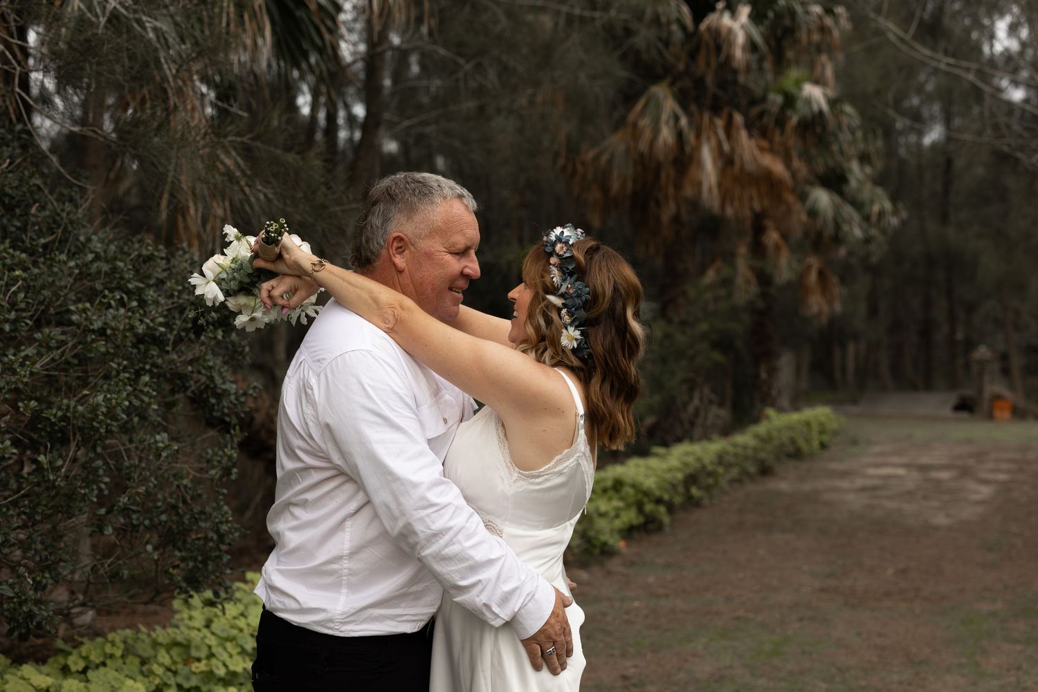 Authentic intimate wedding photography in Jervis Bay, capturing heartfelt moments against stunning beach, bush and coastal backdrops.