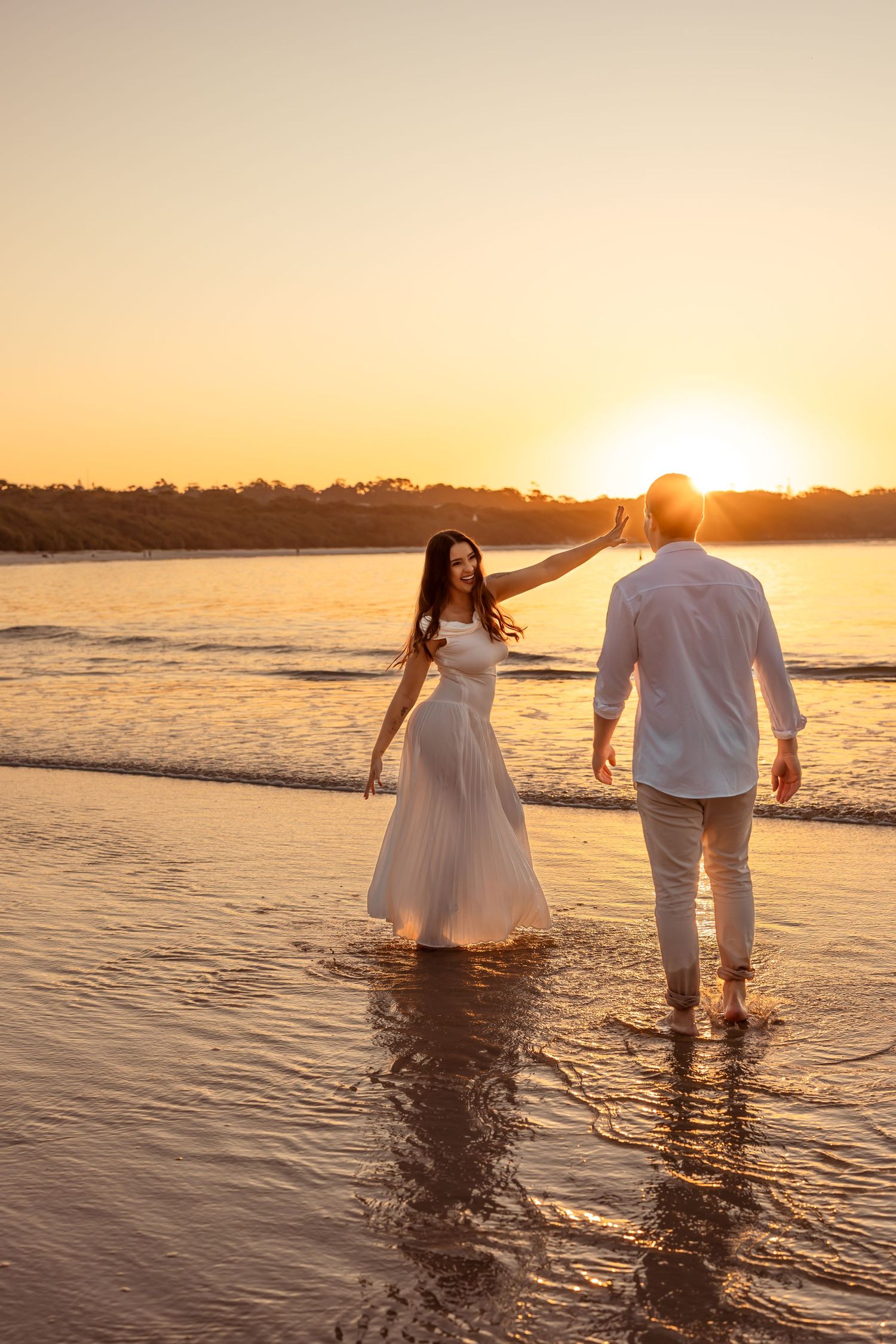 Authentic & Creative Photography in Jervis Bay capturing genuine connection against beautiful beach, bush and rainforest backdrops.