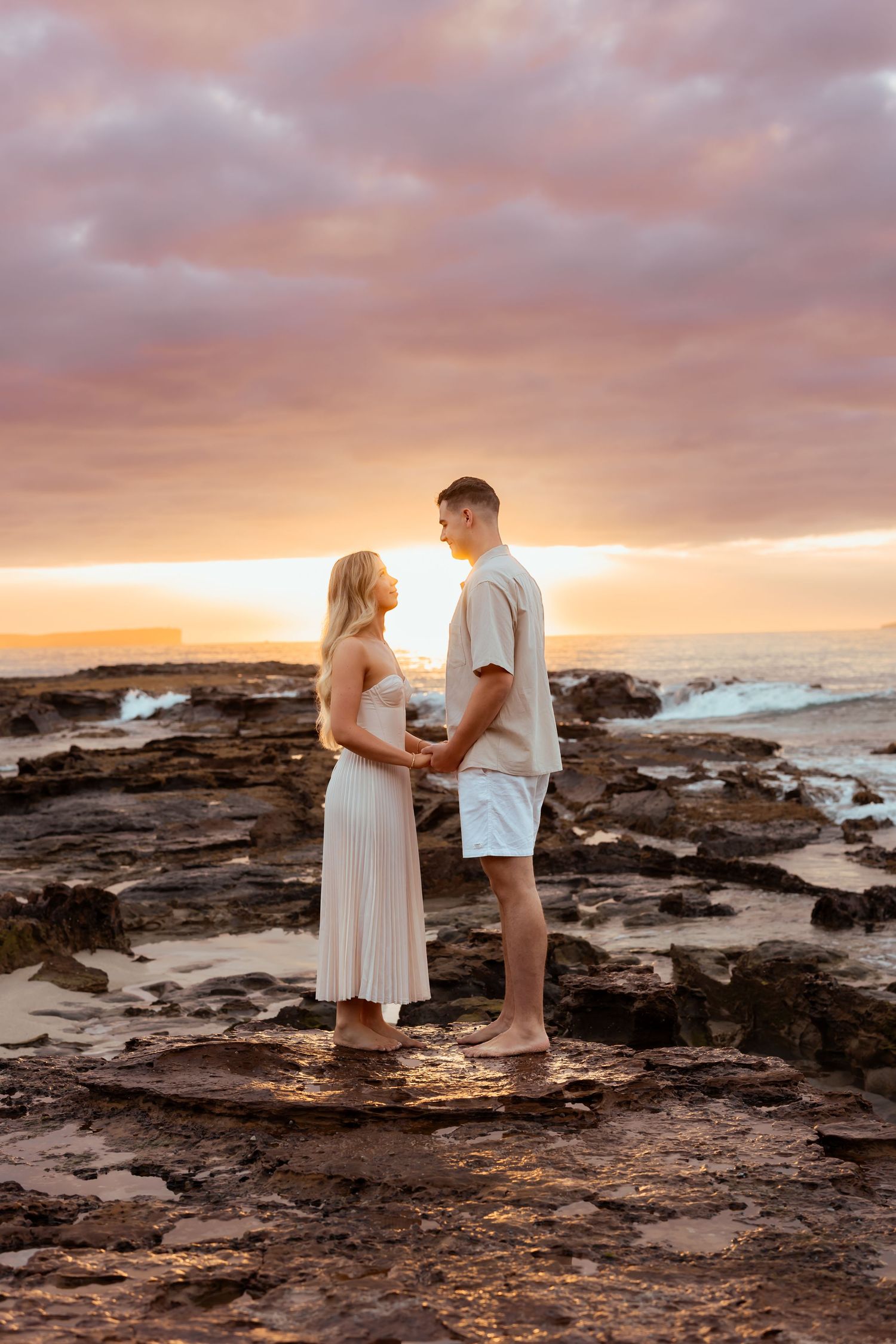 Authentic & Creative Photography in Jervis Bay capturing genuine connection against beautiful beach, bush and rainforest backdrops.
