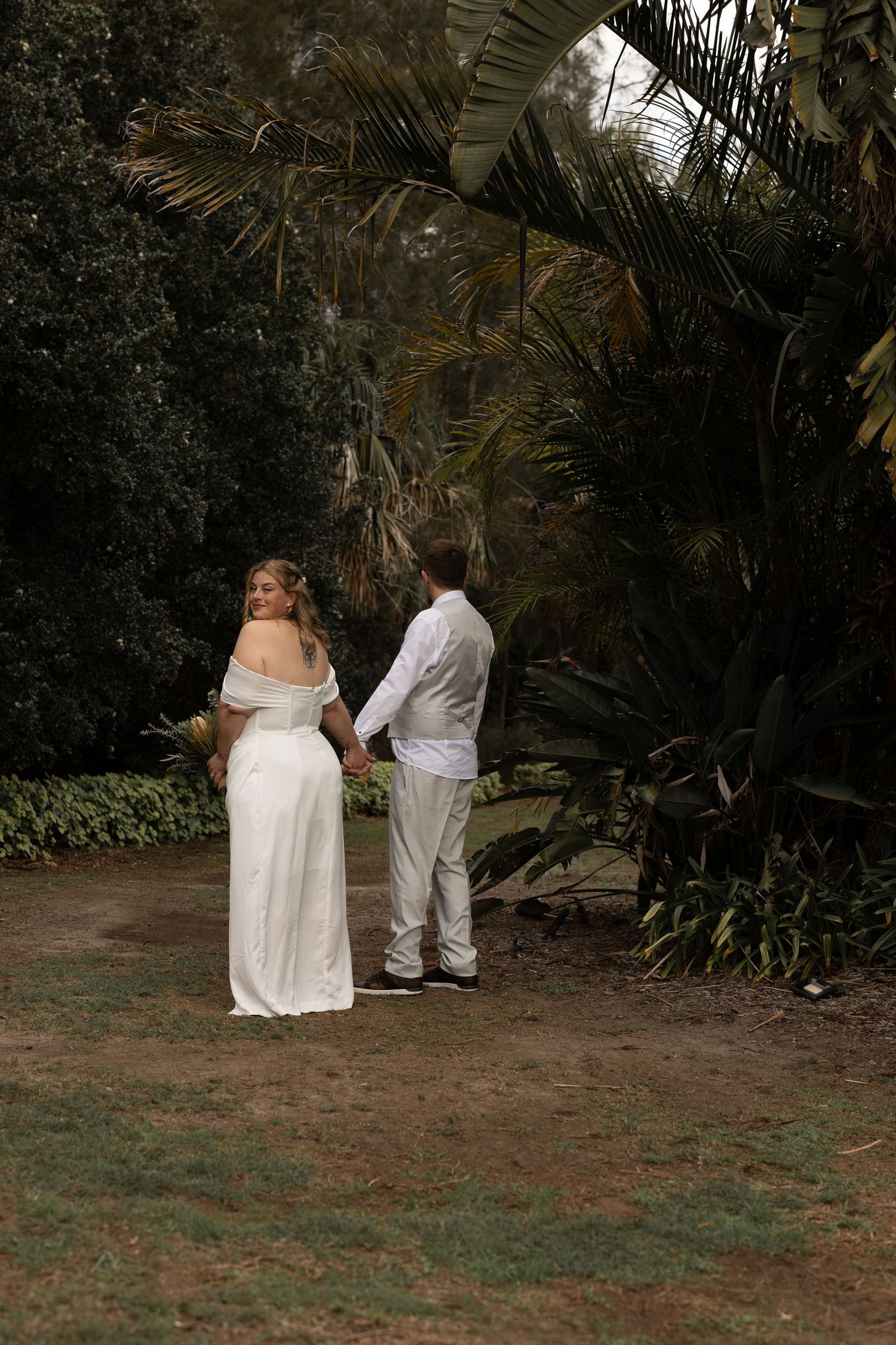 Authentic intimate wedding photography in Jervis Bay, capturing heartfelt moments against stunning beach, bush and coastal backdrops.
