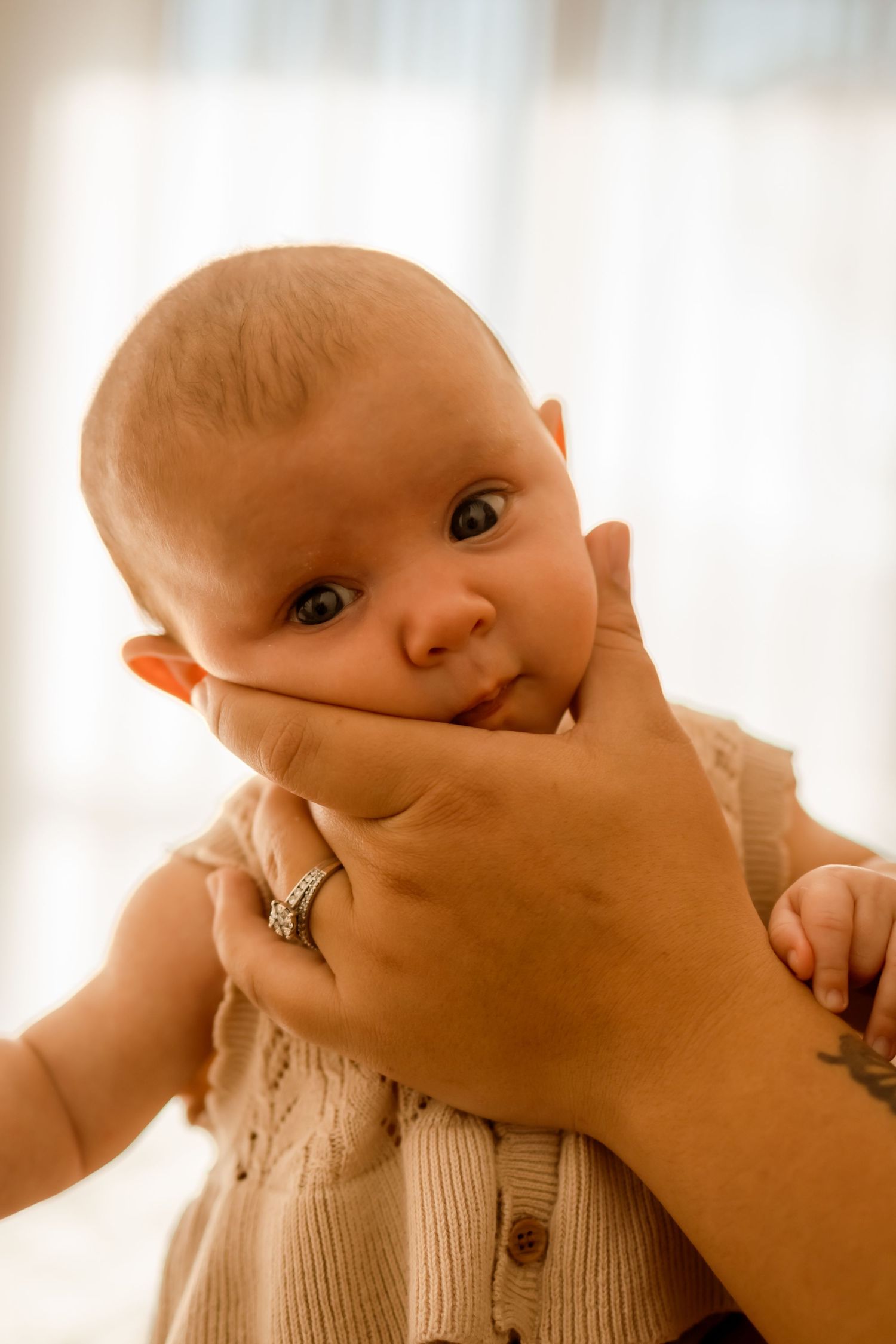 Cosy and warm newborn and milestone photography studio in Jervis Bay, capturing timeless, natural portraits of your growing family.