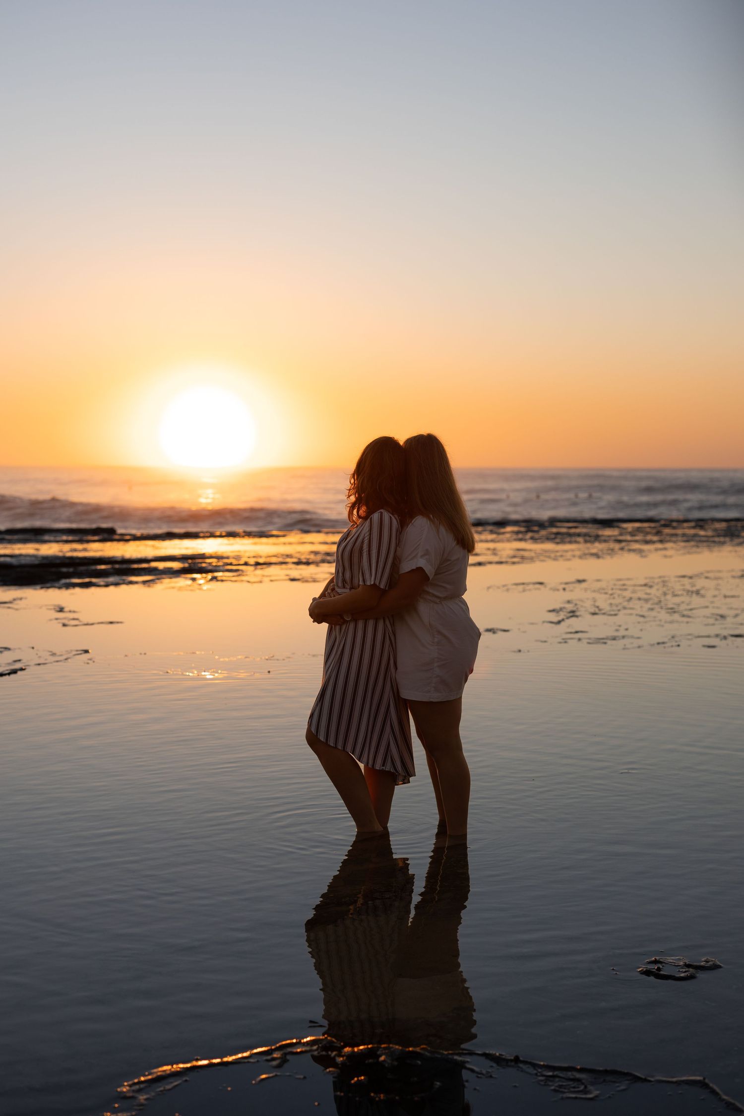 Authentic & Creative Photography in Jervis Bay capturing genuine connection against beautiful beach, bush and rainforest backdrops.