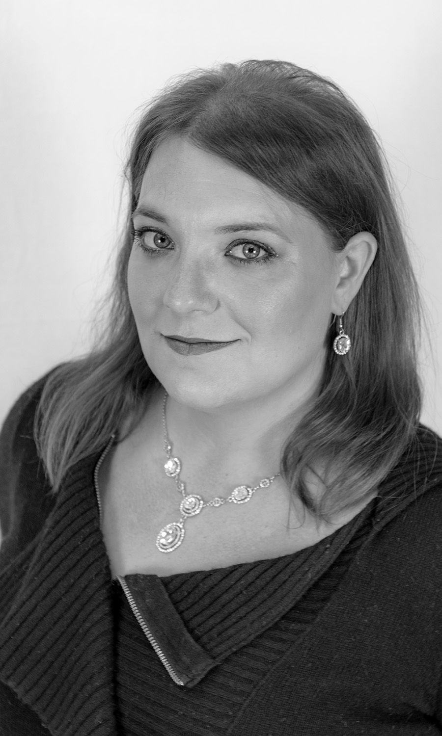 Black & White Portrait of a woman