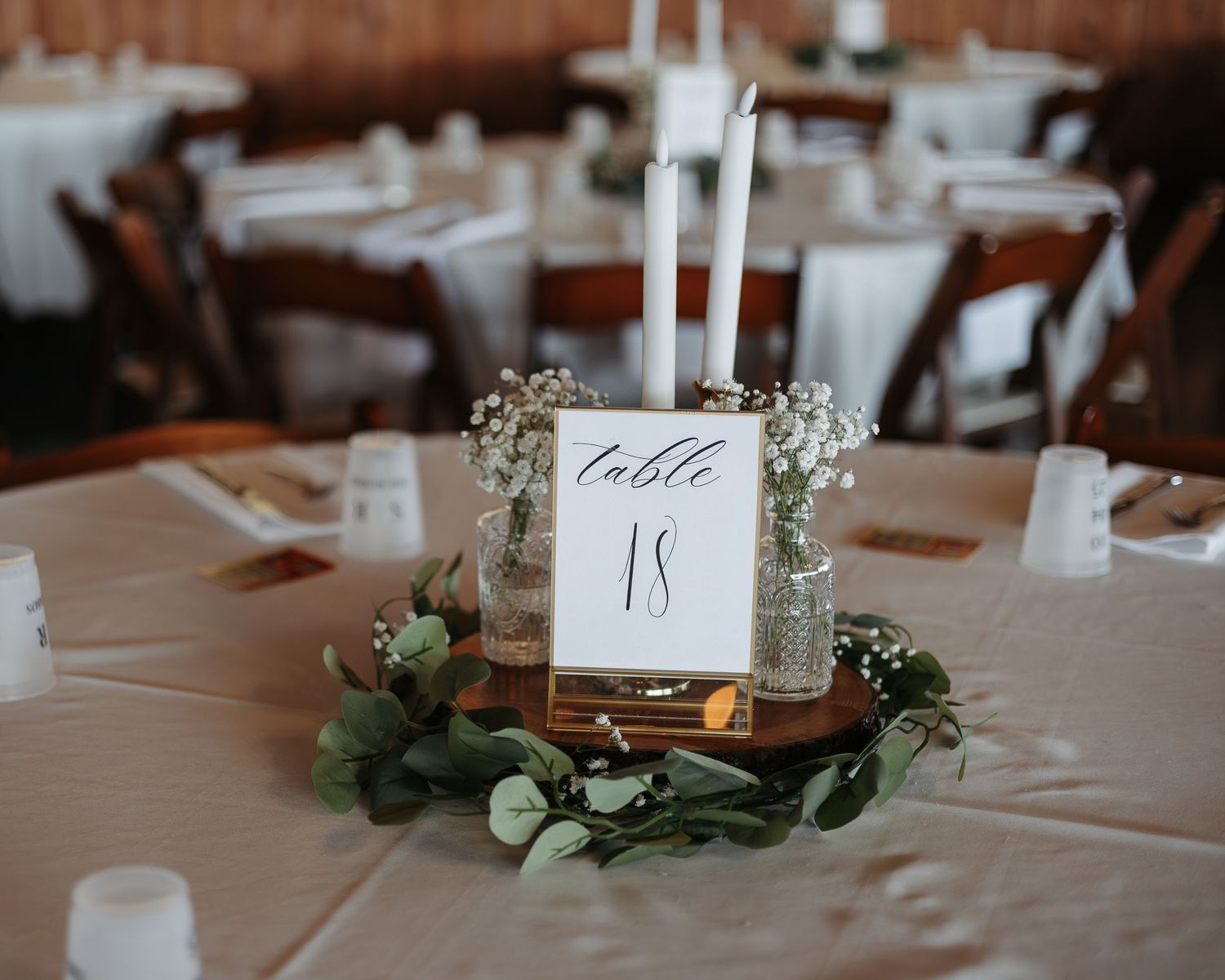Wedding tabel details