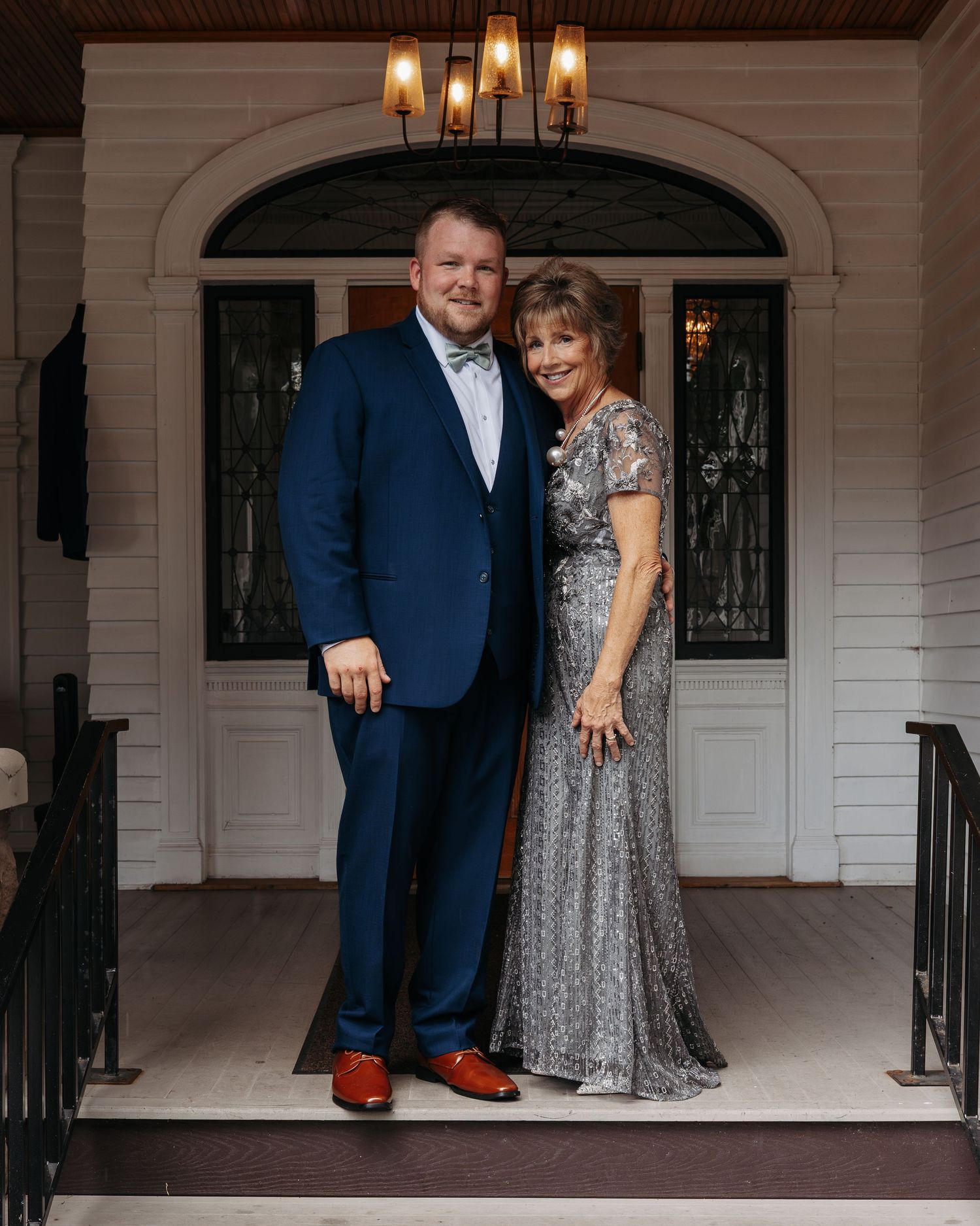 Groom and mother of the groom