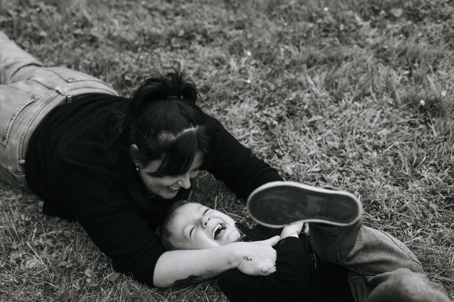 Mom and me session at Marcellus Park