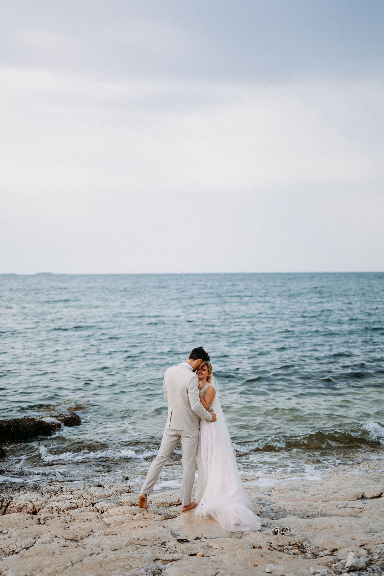 Elegant destination wedding at a luxury villa on the Croatian coast