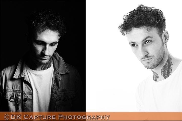 Studio headshot photography
