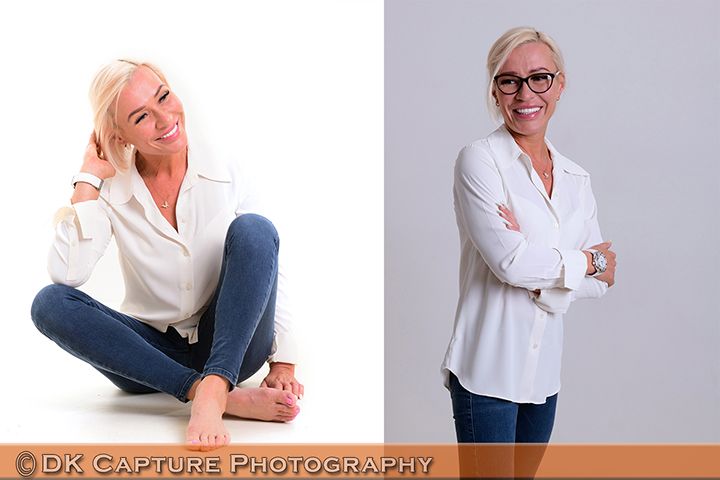Studio headshot photography