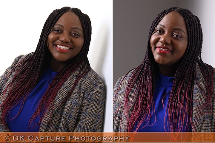 Studio headshot photography