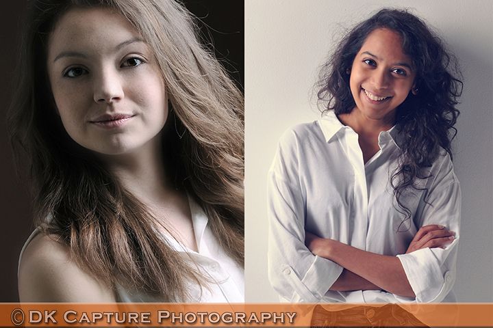 Studio headshot photography