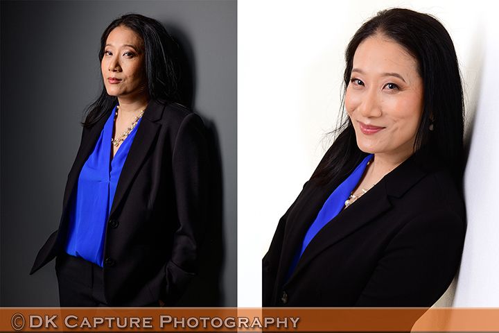 Studio headshot photography