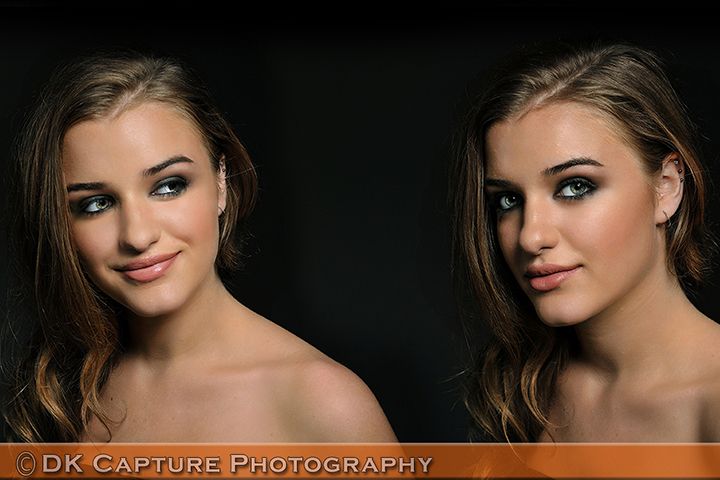 Studio headshot photography