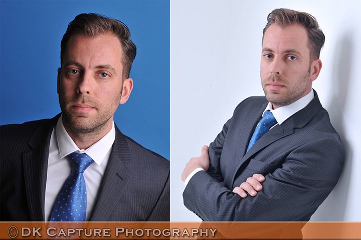 Studio headshot photography