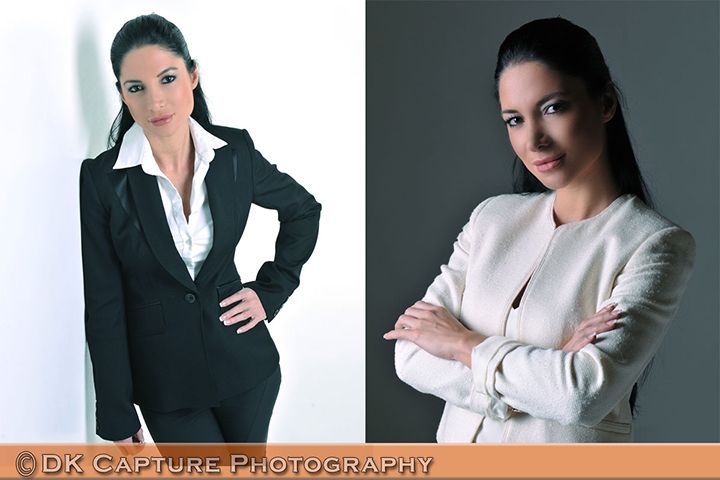 Studio headshot photography