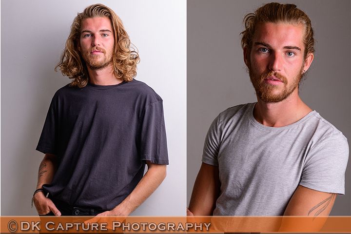 Studio headshot photography