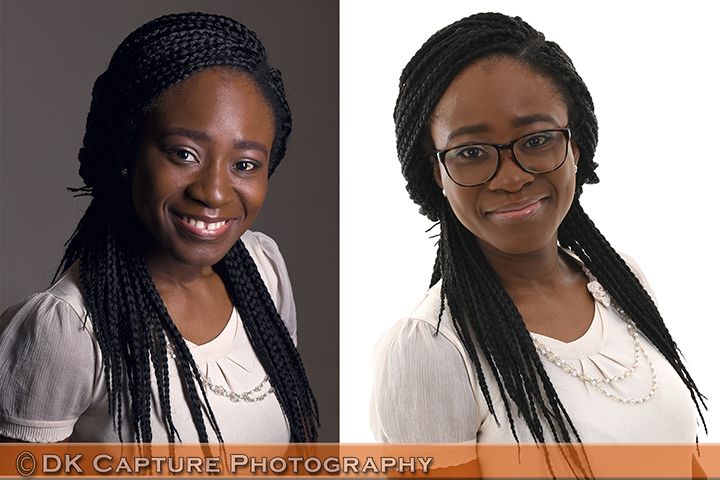 Studio headshot photography