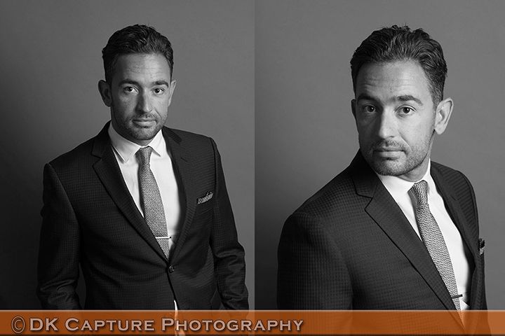 Studio headshot photography