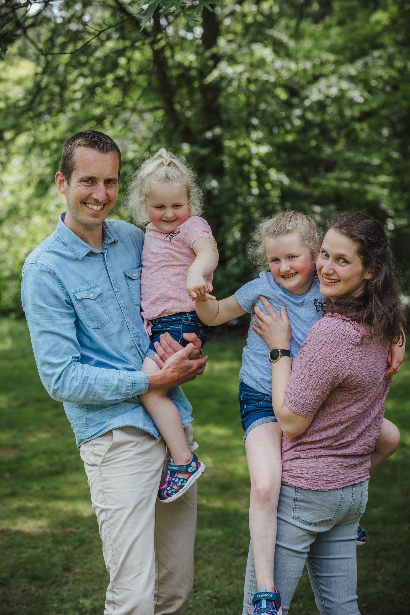 Gezinsfotografie spontaan puur en echt