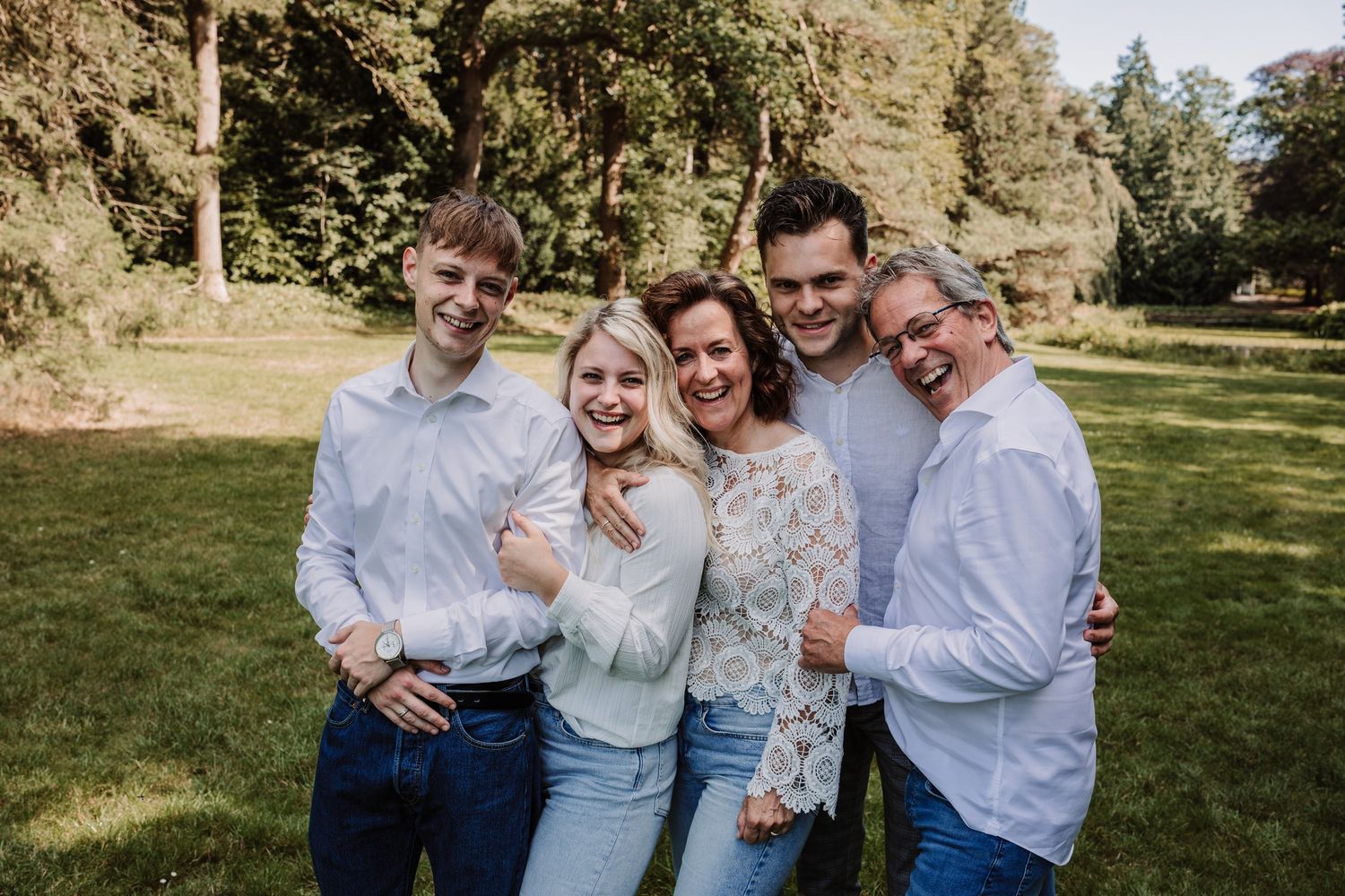Familieshoot herinnering Oranjewoud jubileum