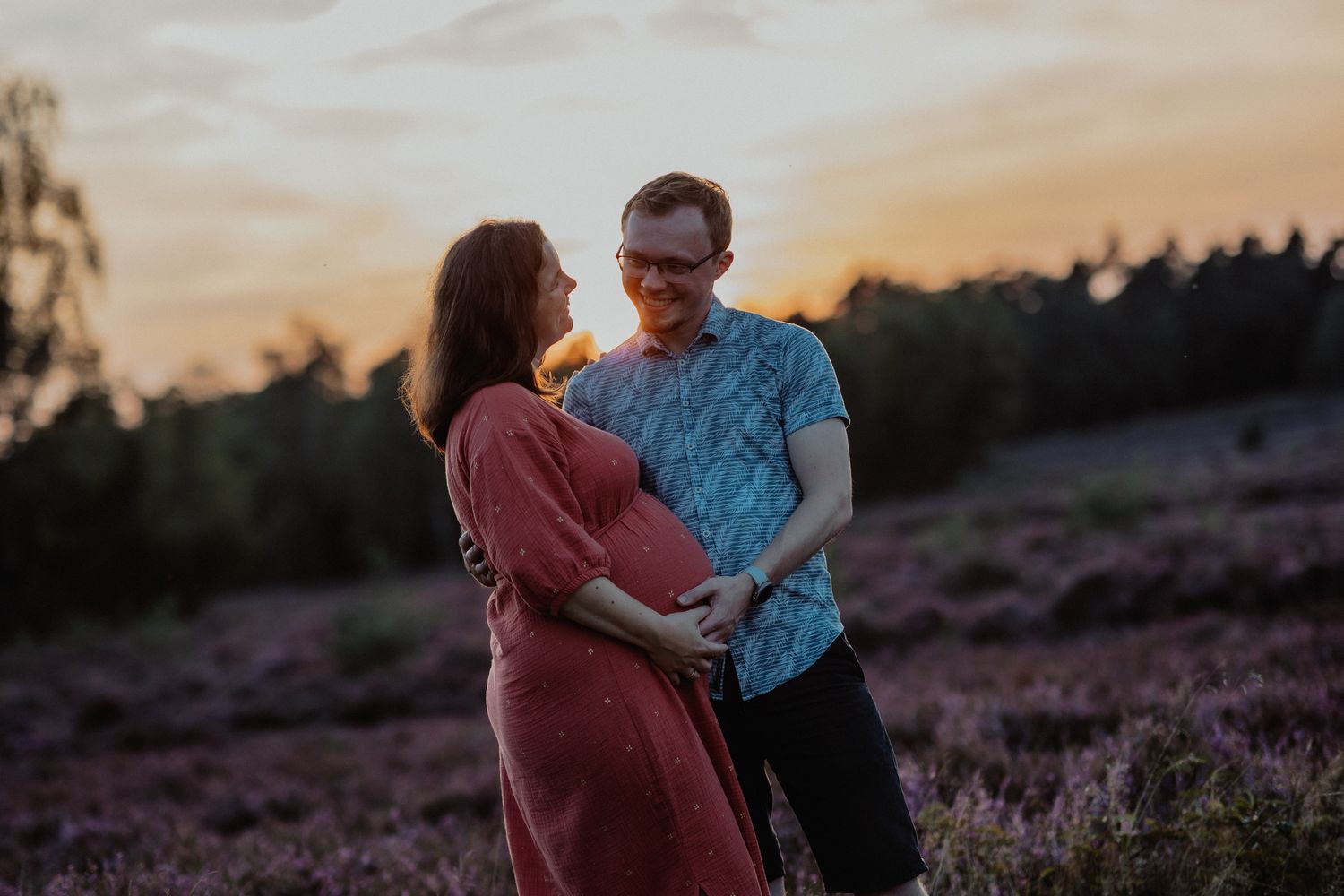 Zwangerschapsshoot Wezepsche Heide nabij Zwolle