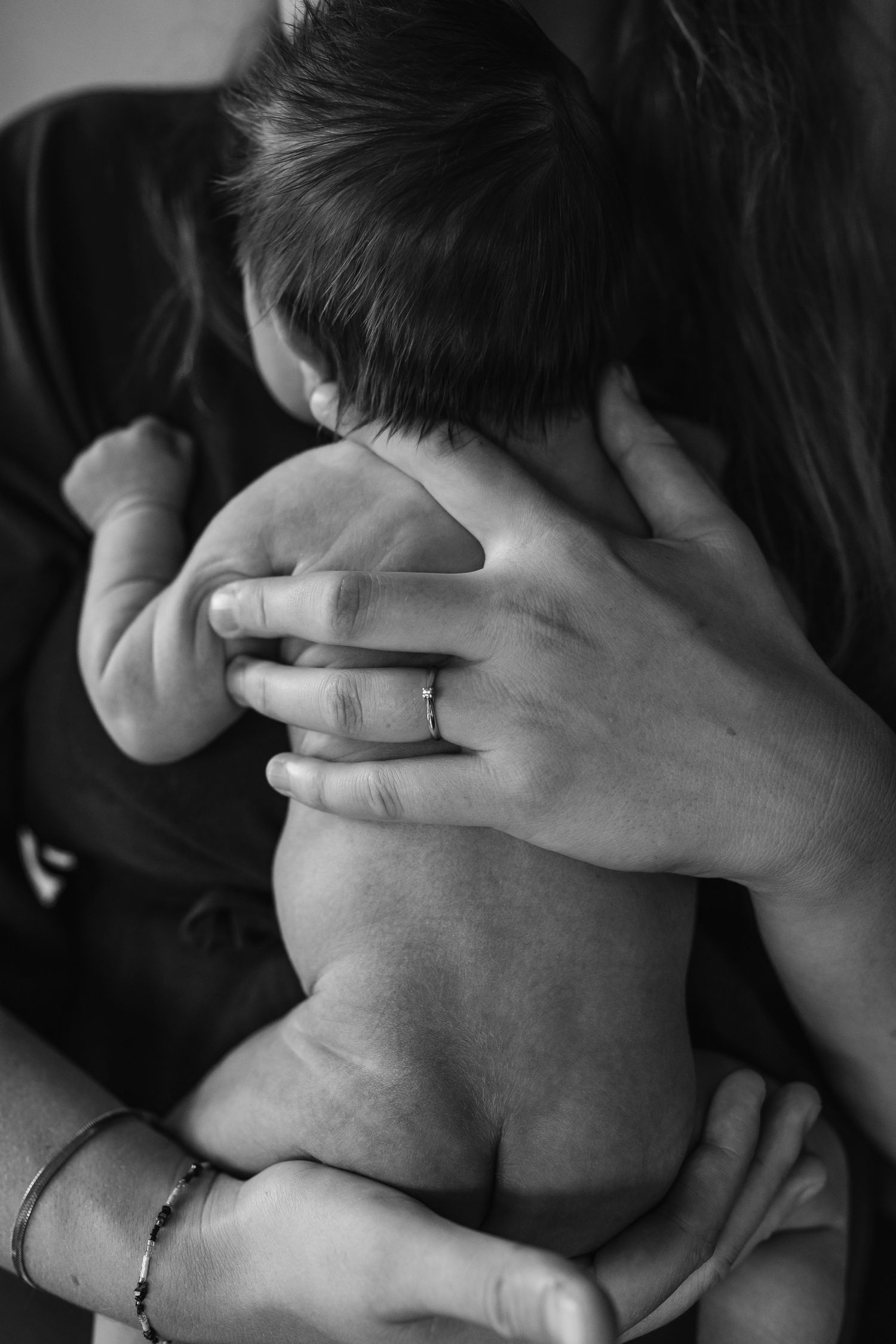 Babyfotografie Oranjewoud bij Heerenveen, natuurlijk en zacht