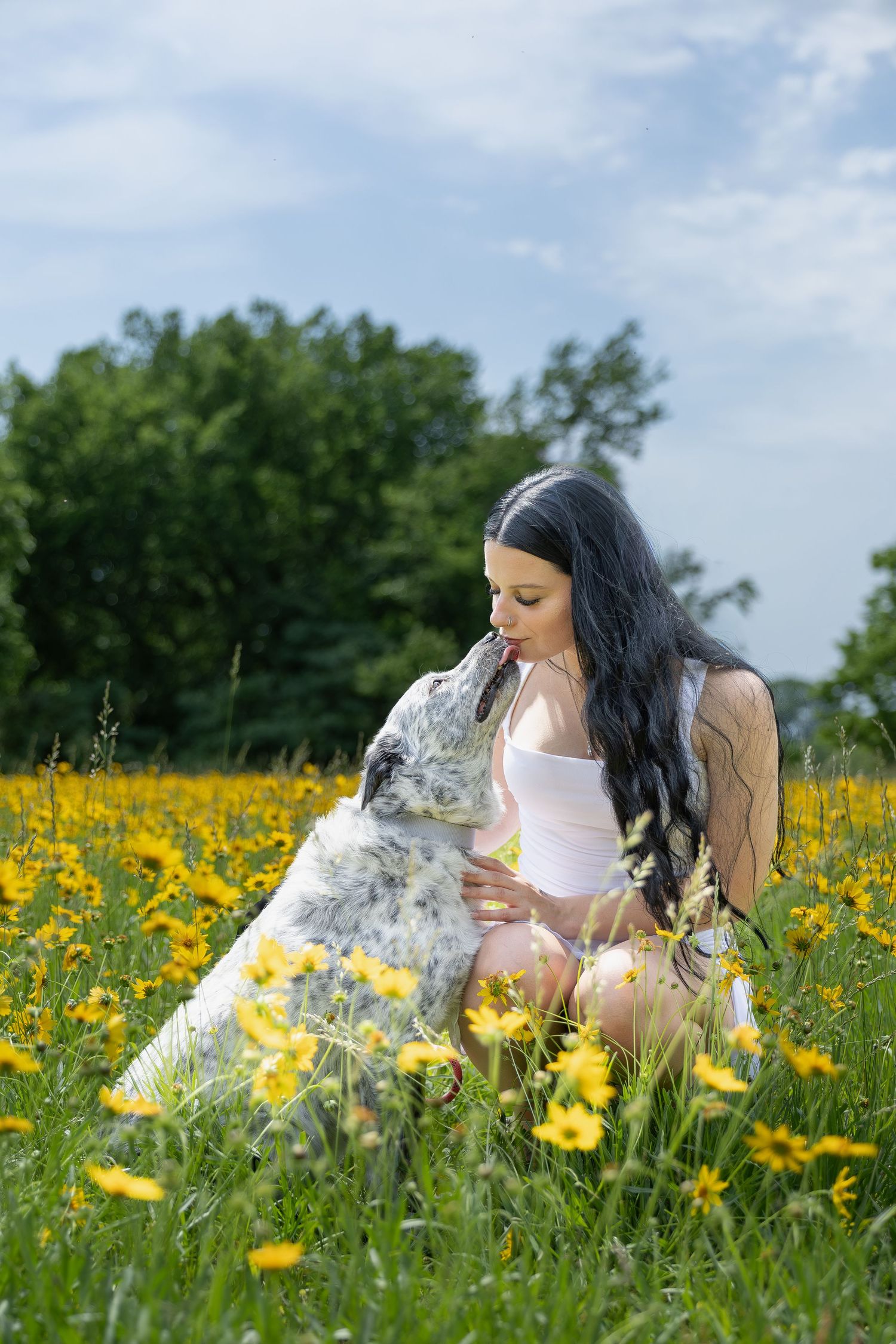 High school senior portrait at golden hour with natural posing, genuine smiles, and timeless editing in Southwest Missouri.