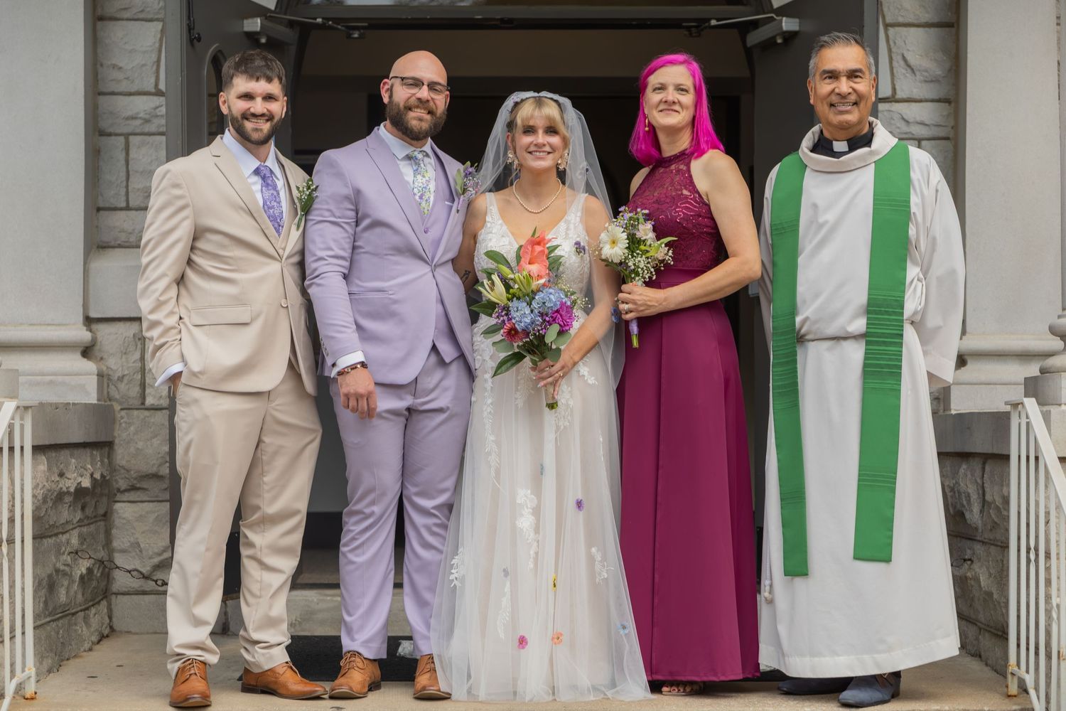 Bride and groom sharing joyful moments on their wedding day with timeless portraits, candid emotions, and elegant details.