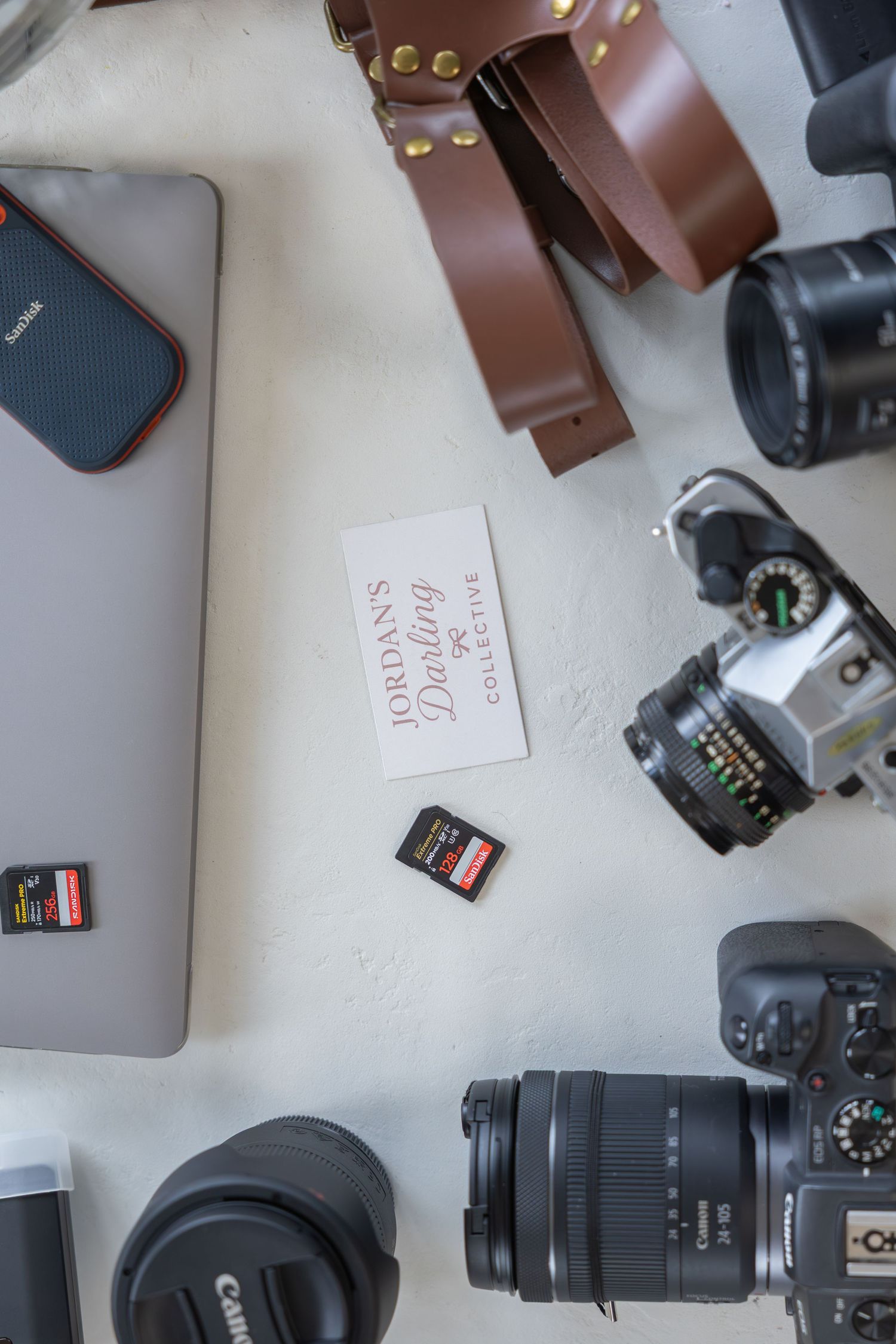 Professional branding session featuring a small business owner with lifestyle portraits, headshots, and authentic brand imagery.