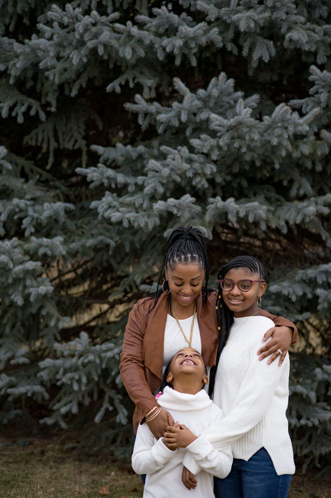 Colorado Family Photo session in DTC Park