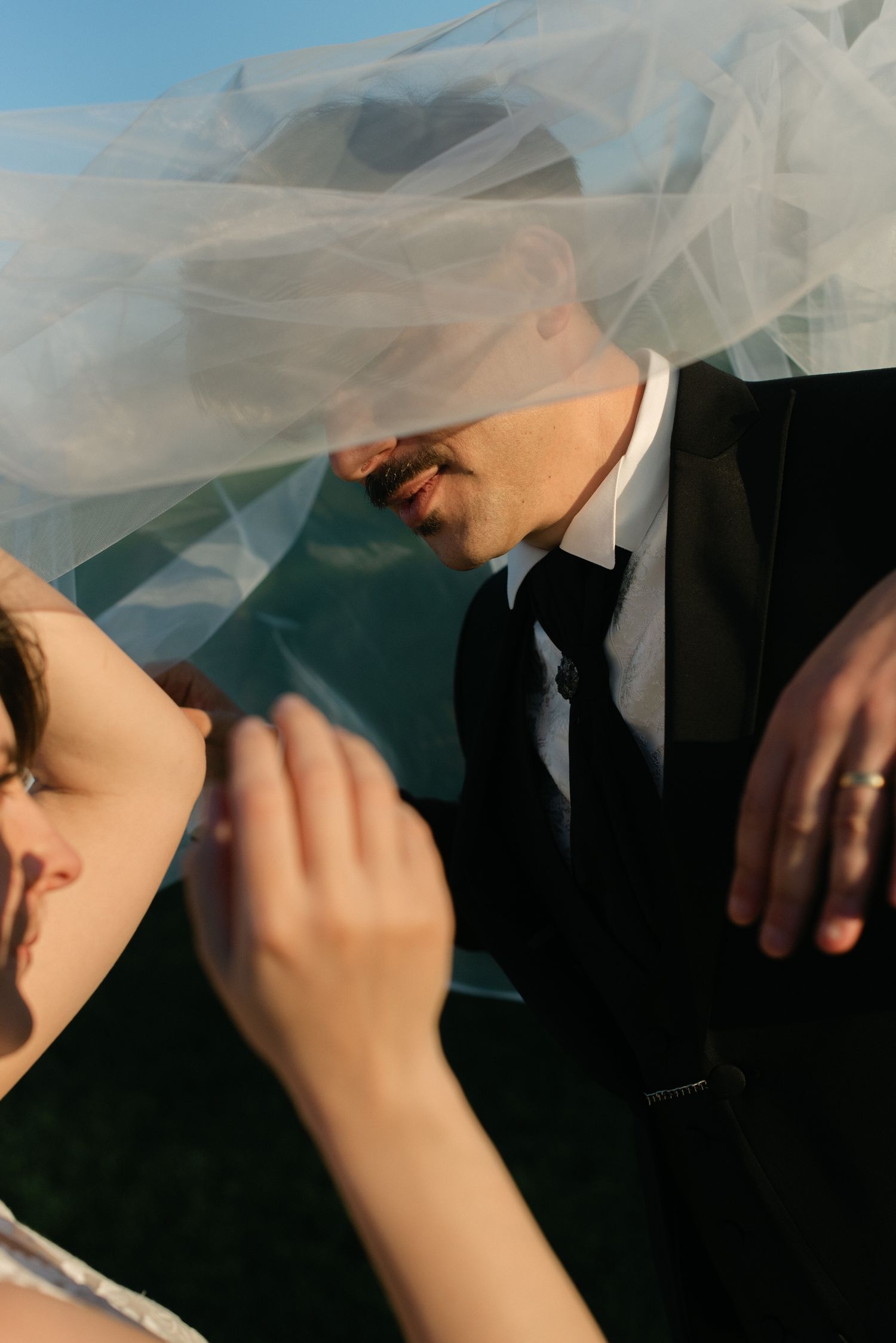 Destination wedding photography in Alberobello, Puglia, captured in digital with a clean and elegant visual style.