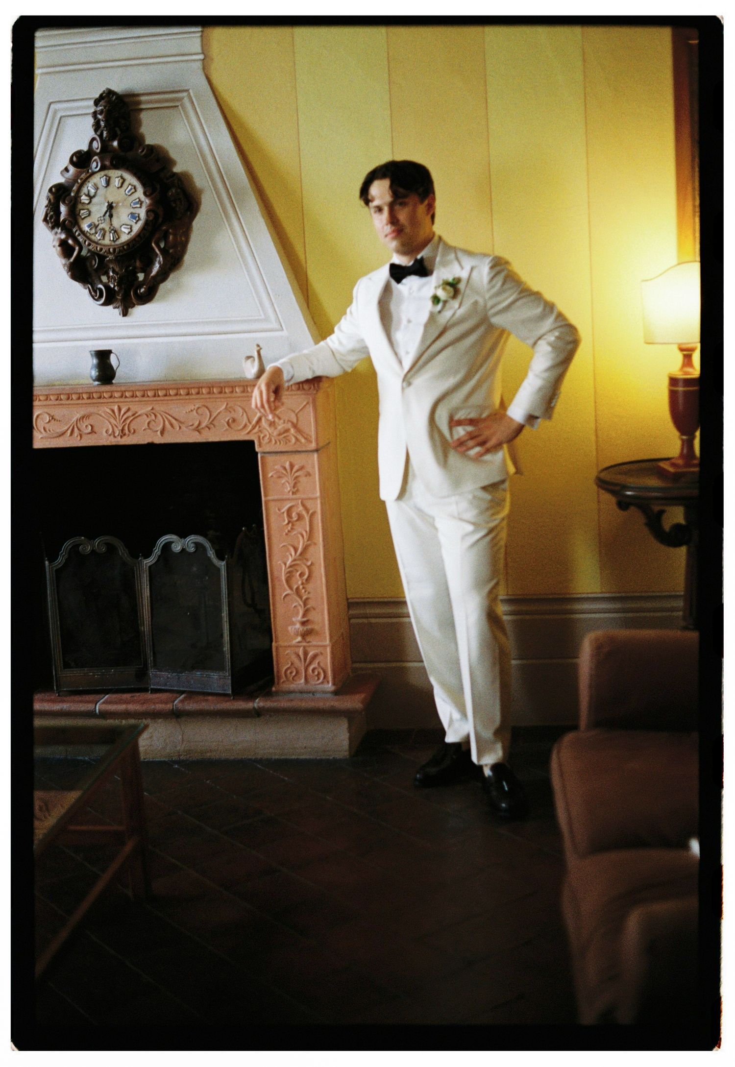 35mm film wedding photography from Lucca, Tuscany, with soft tones, texture, and a timeless wedding atmosphere.