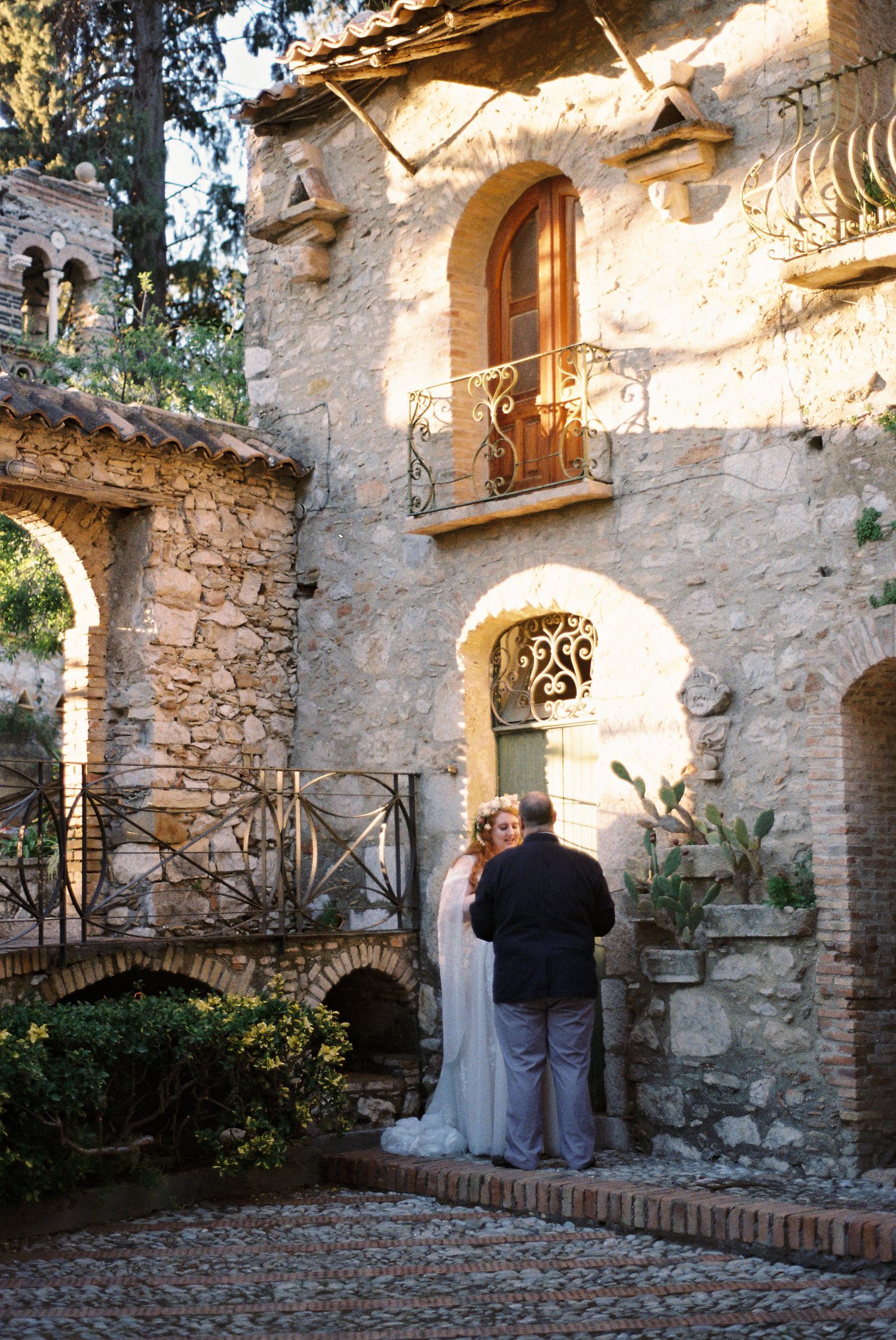 Exchanging Vows in Taormina, Sicily