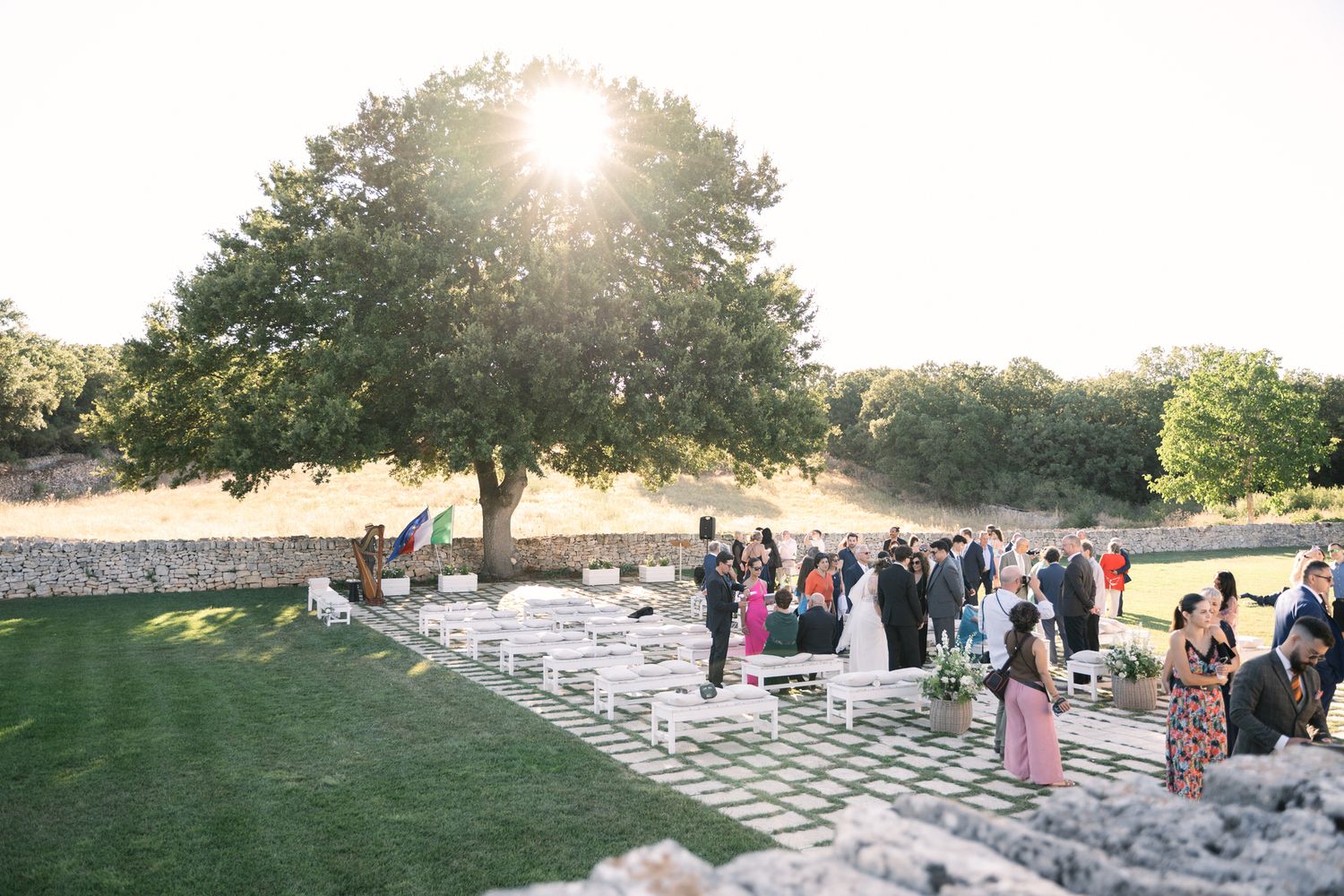 Destination wedding photography in Alberobello, Puglia, captured in digital with a clean and elegant visual style.