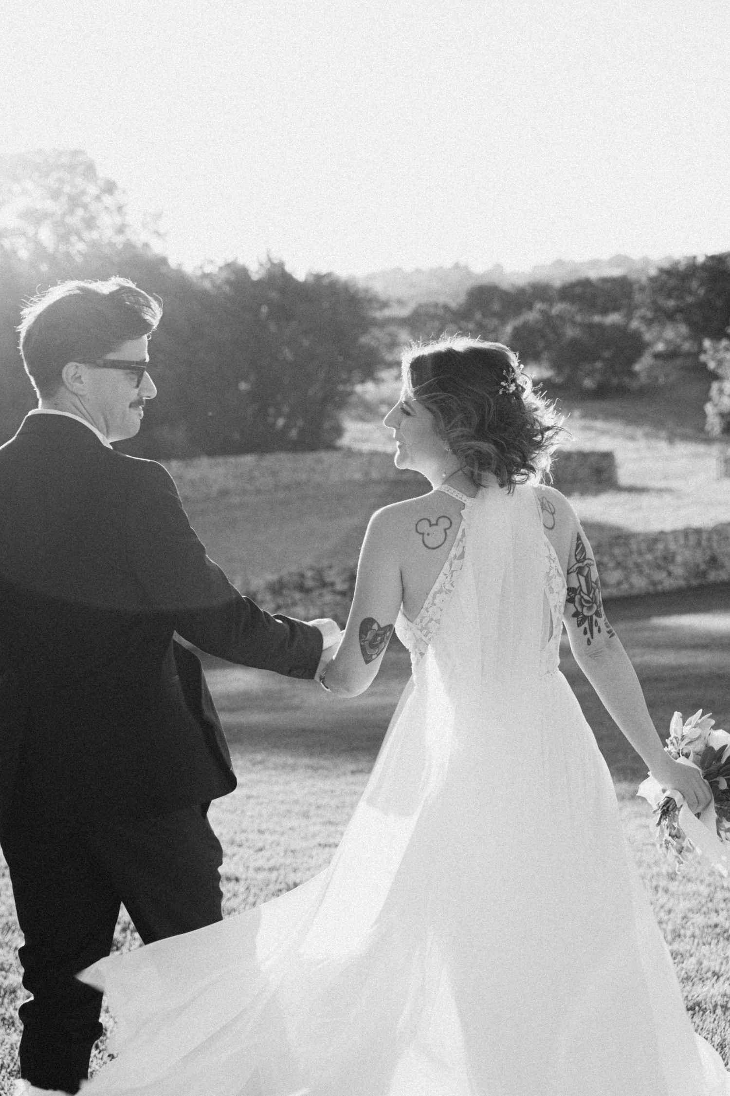 Destination wedding photography in Alberobello, Puglia, captured in digital with a clean and elegant visual style.