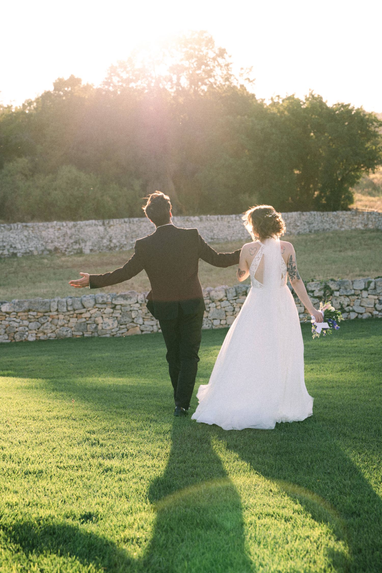 Destination wedding photography in Alberobello, Puglia, captured in digital with a clean and elegant visual style.