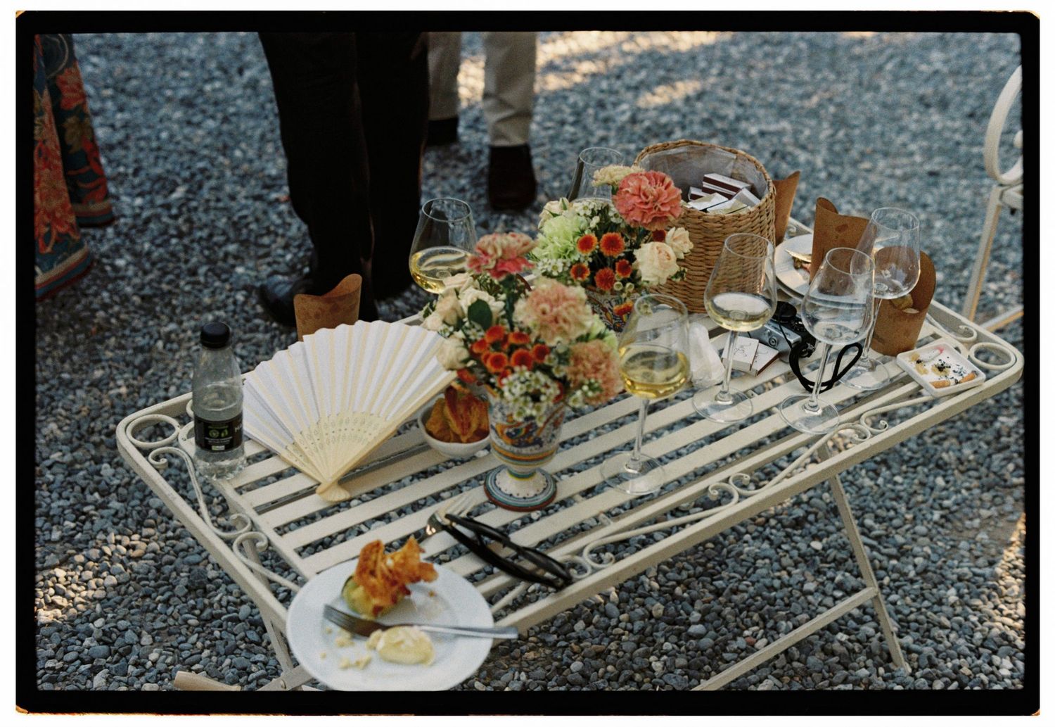 35mm film wedding photography from Lucca, Tuscany, with soft tones, texture, and a timeless wedding atmosphere.