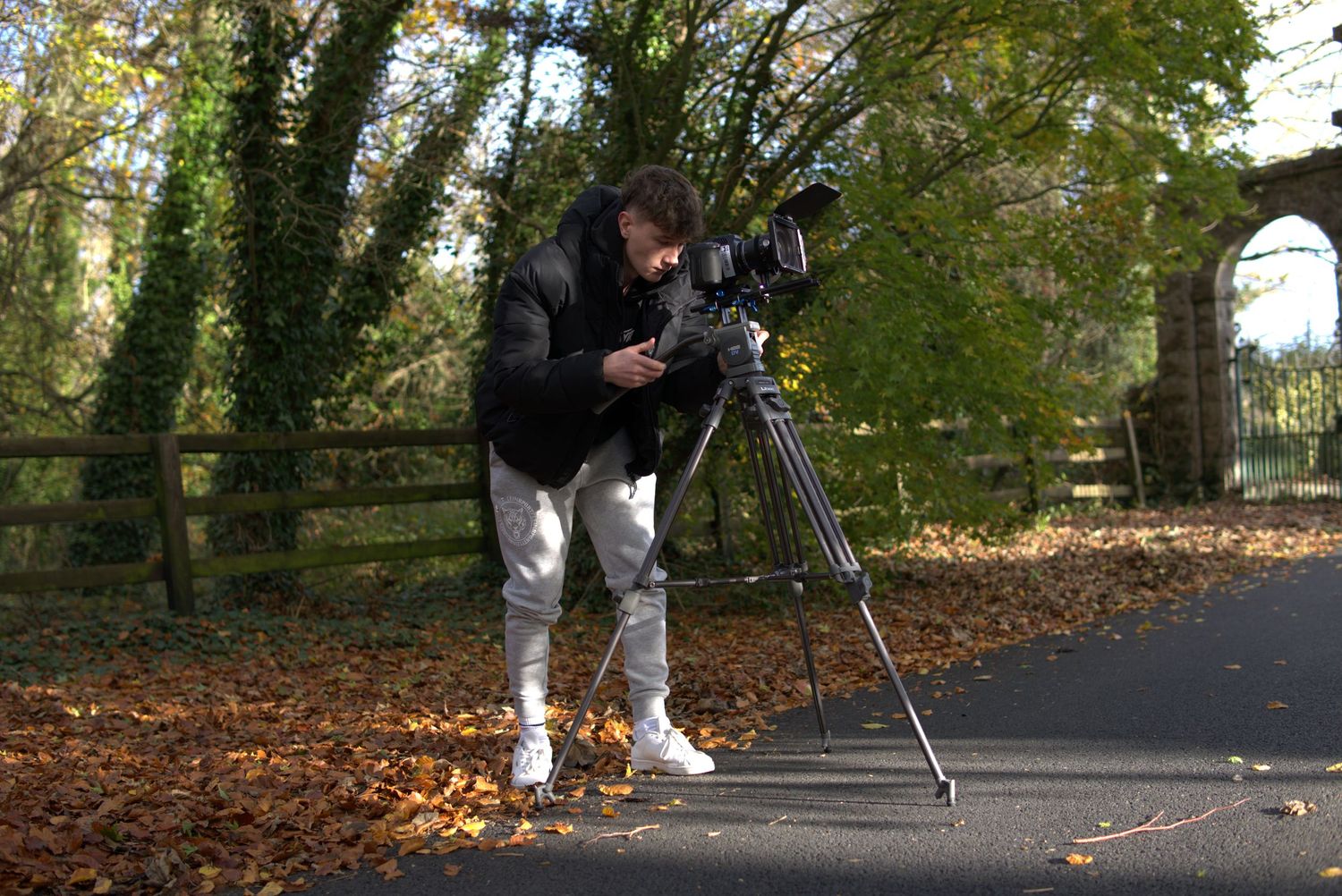 still from 'The Old BarracksI' Short Doc. Hubert Piorun was Director of Photography
